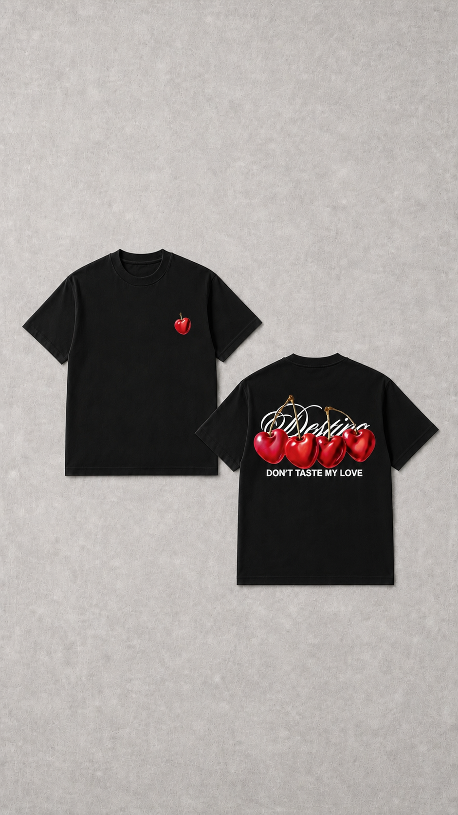 BLACK TEE CHERRY