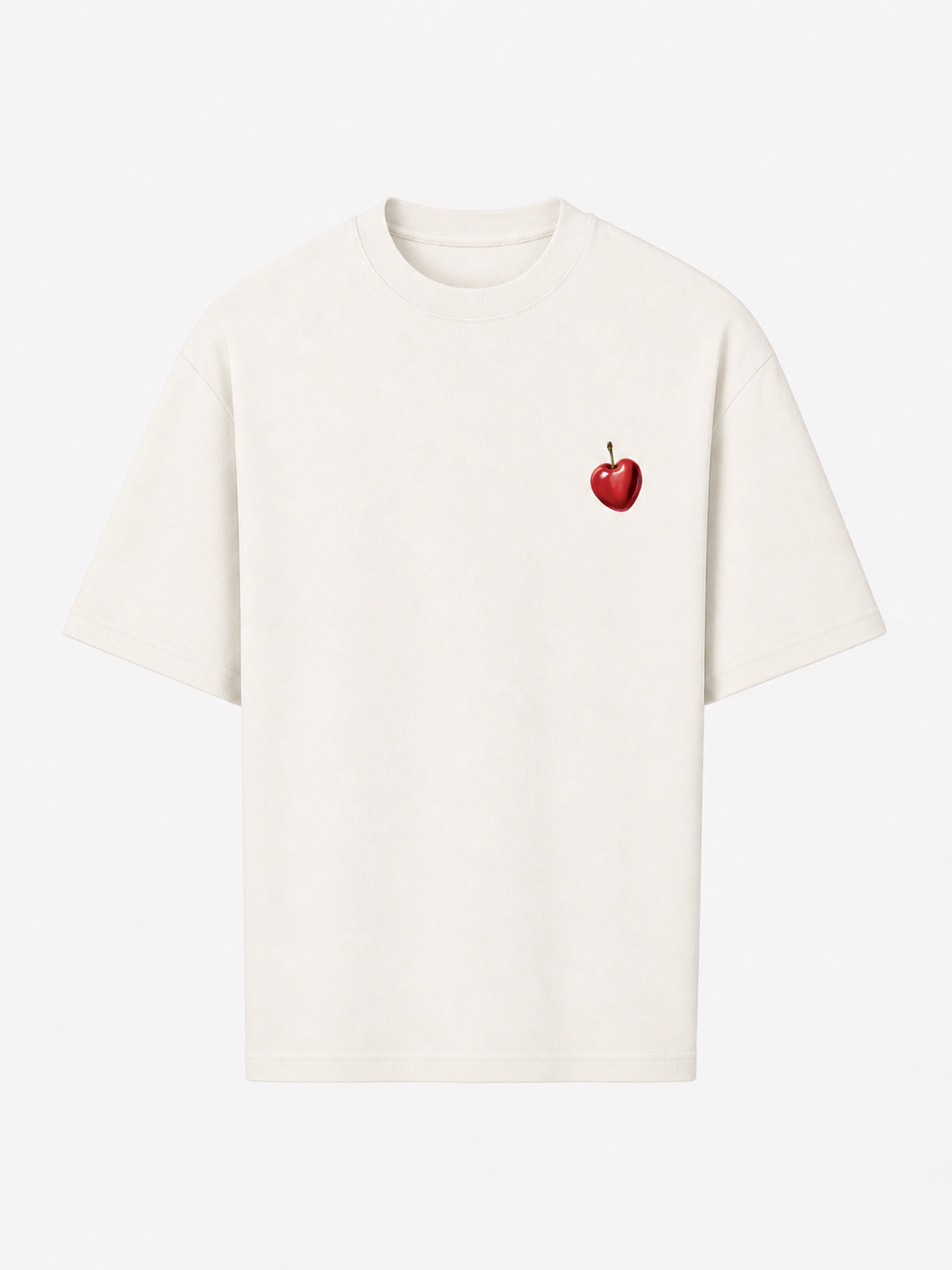 WHITE TEE CHERRY