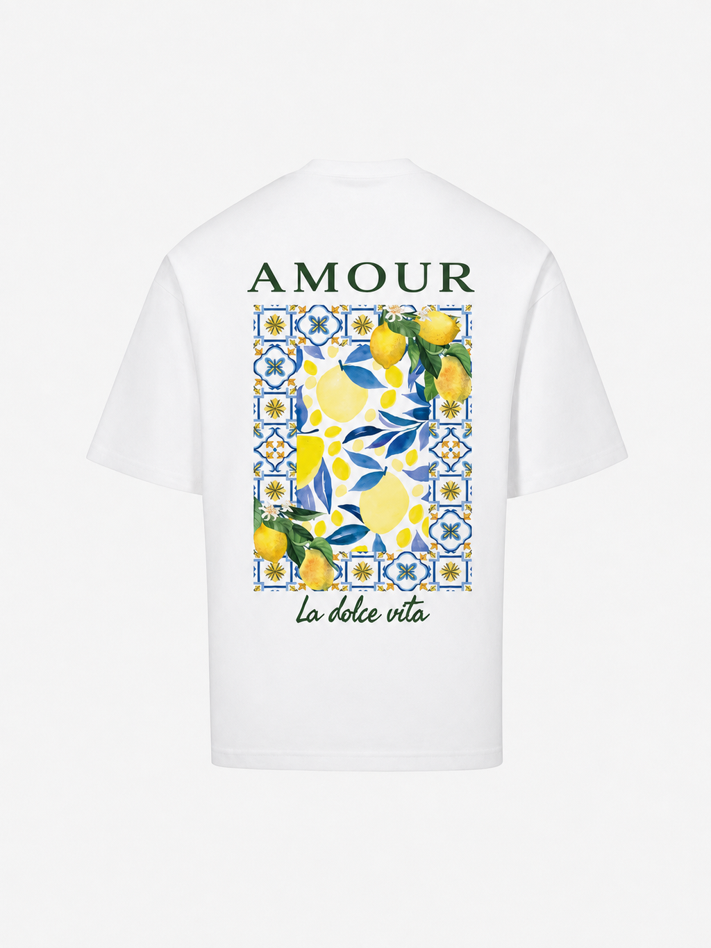 WHITE TEE LEMON