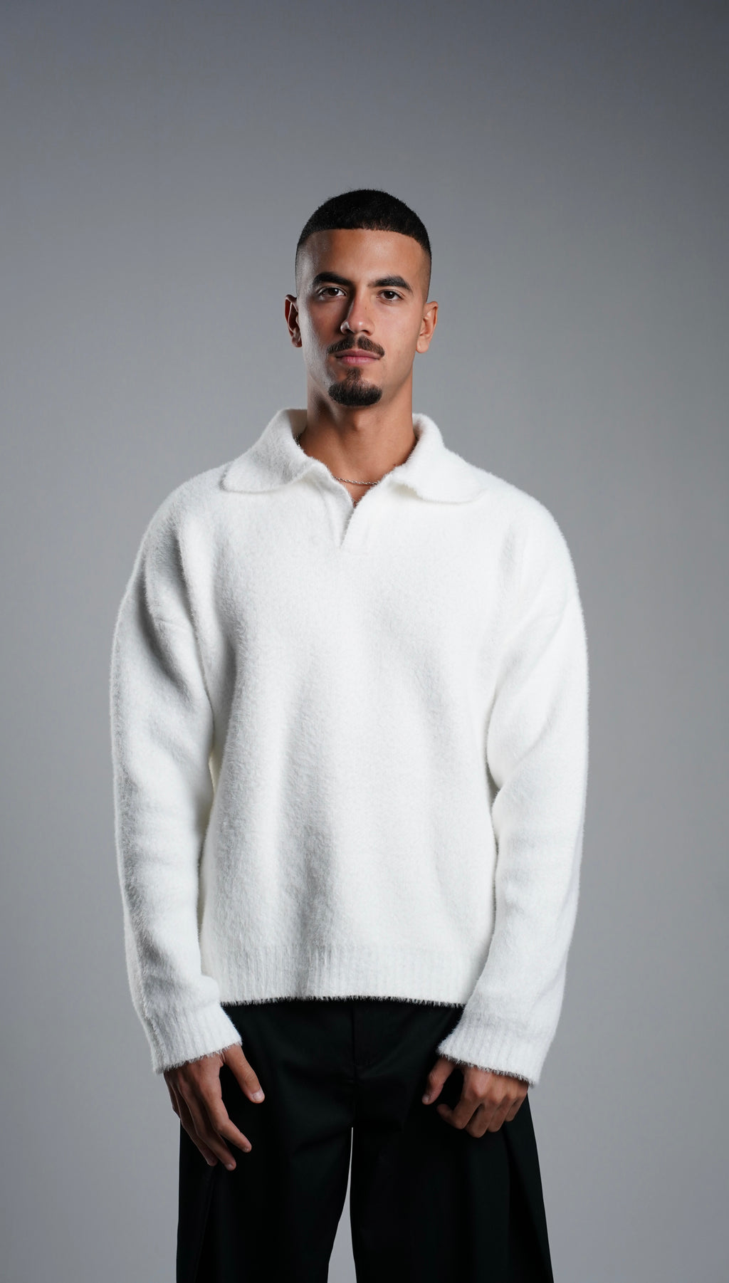 White sweater