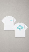WHITE TEE V