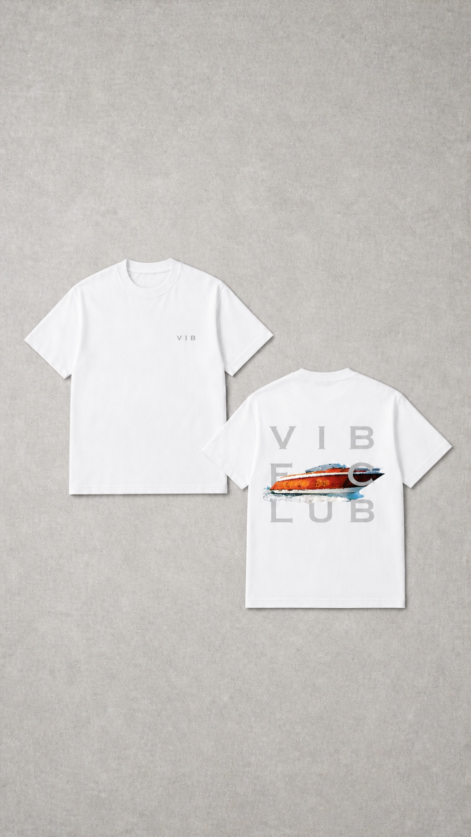 WHITE TEE VIB