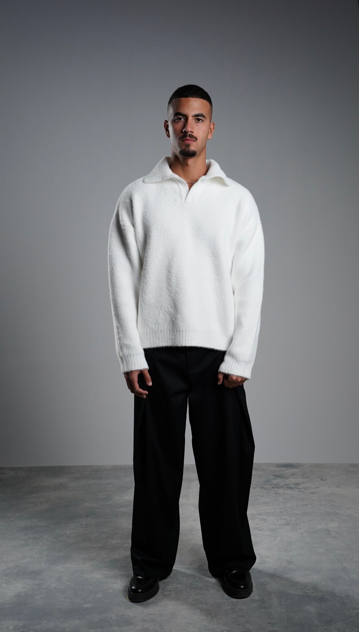 White sweater