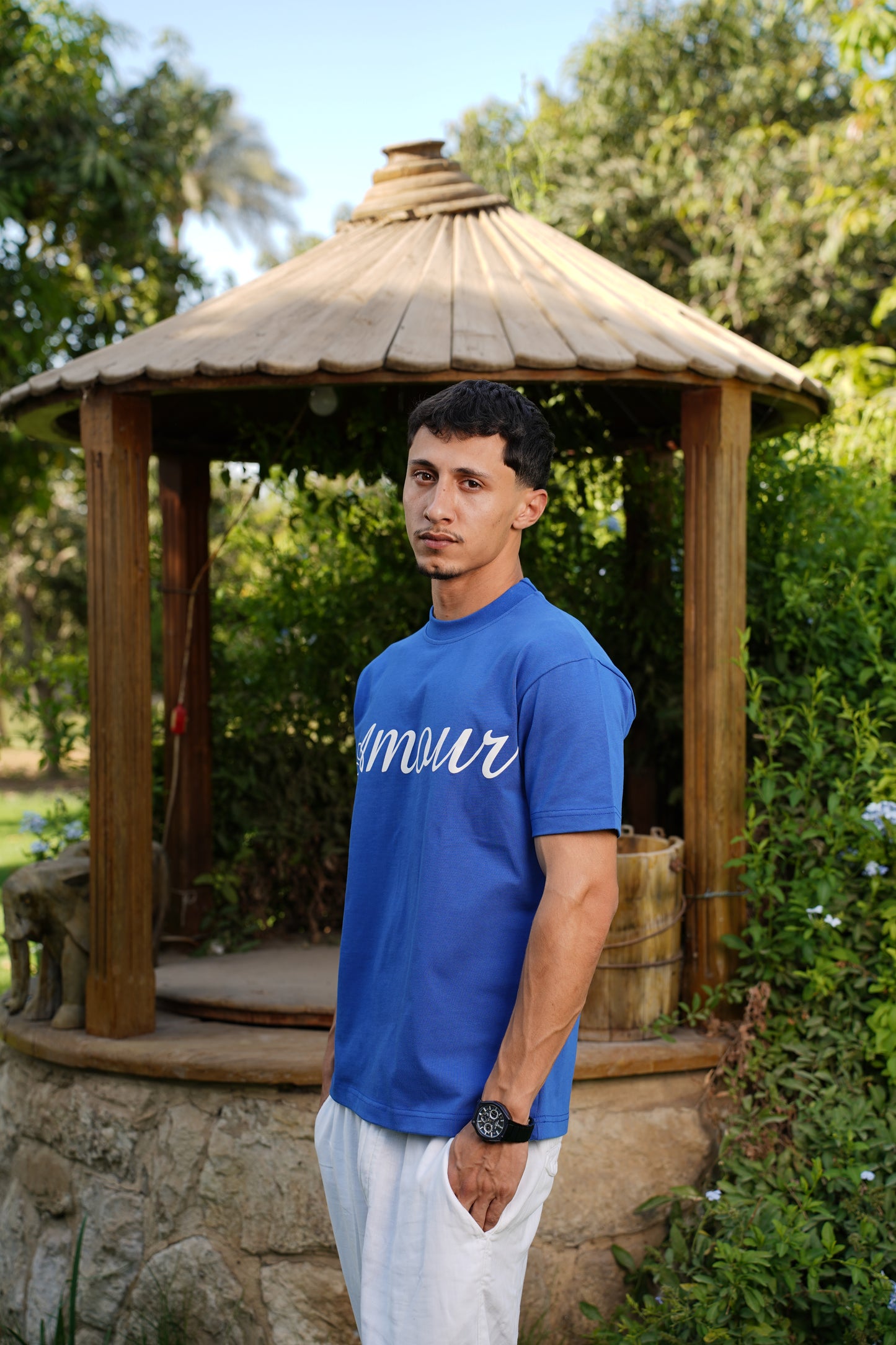 BLUE TEE AMOUR