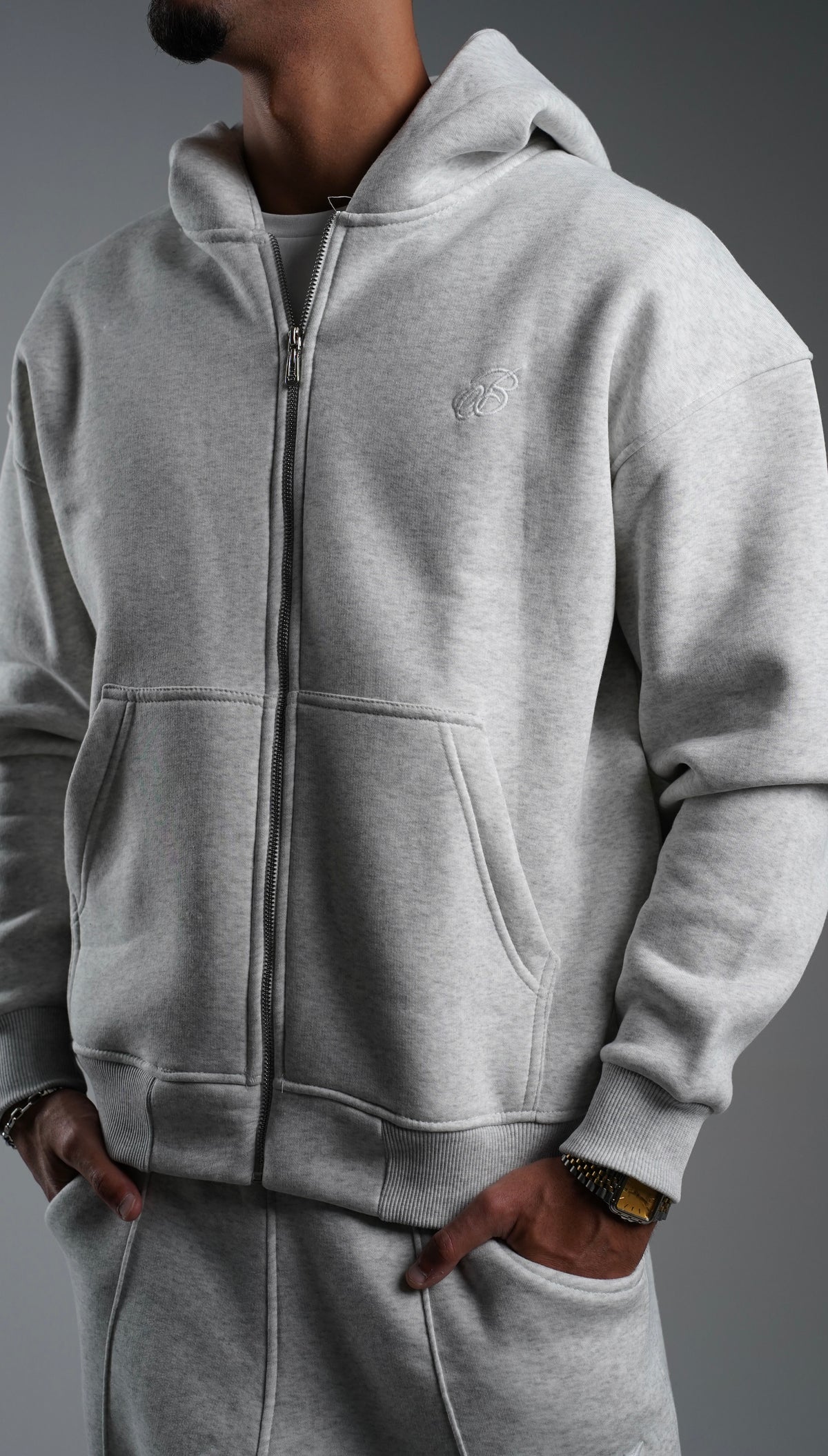 GRAY JACKET B