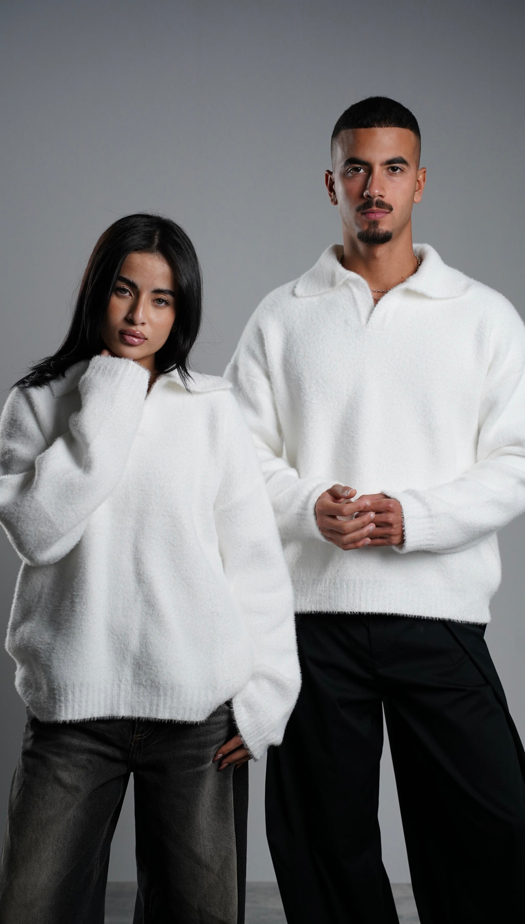 White sweater