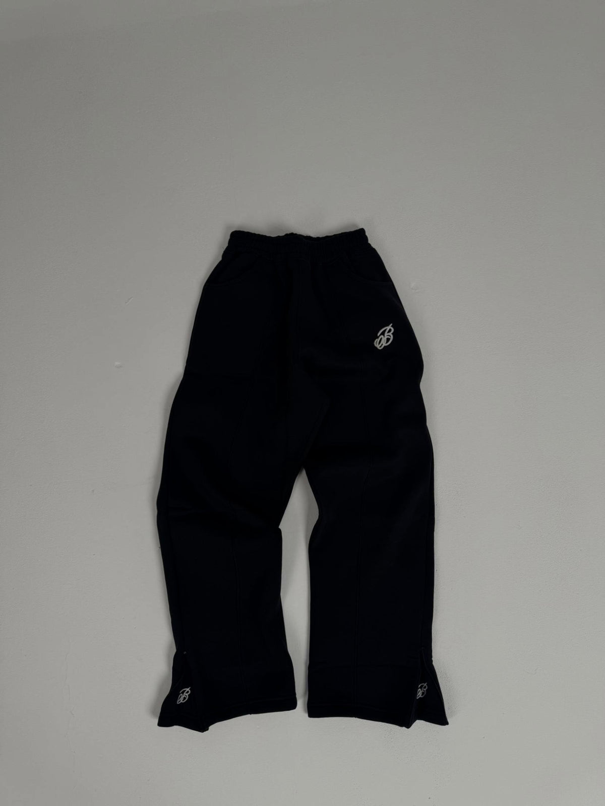 BLACK BAGGY SWEATPANTS